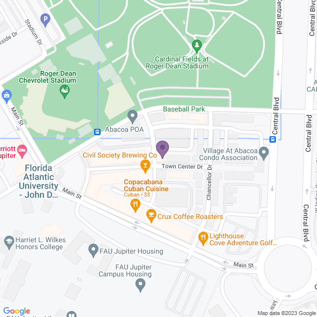 Random street map